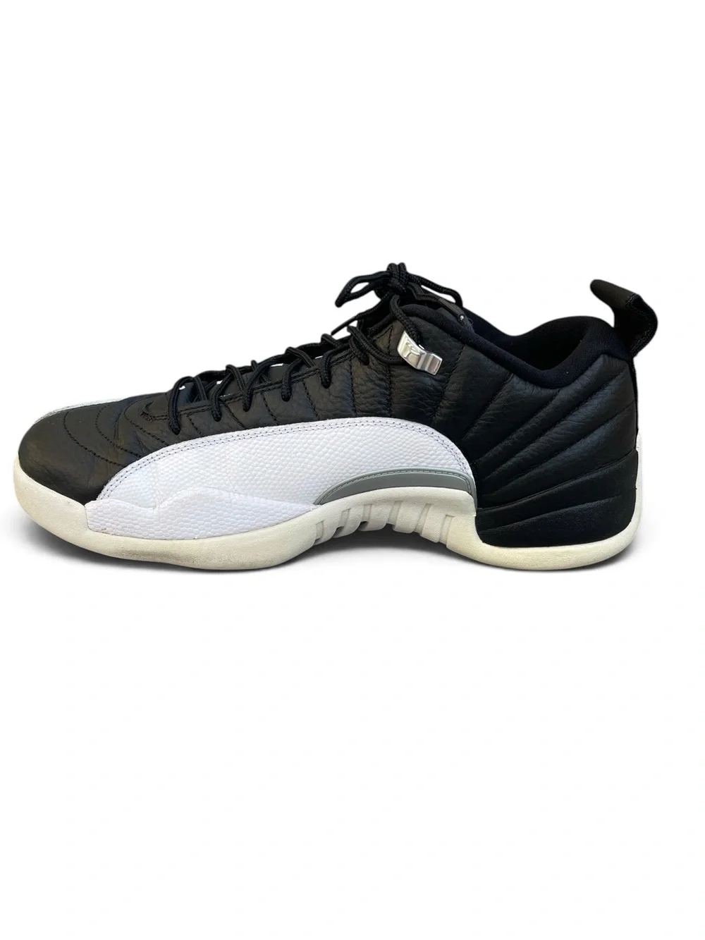 Nike Air Jordan 12 Retro Low Playoffs Black White Red 308317-004 Size 12 EUC 23